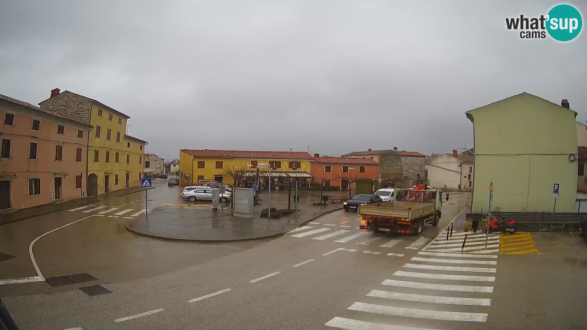 Bale, webcam de la place La Musa – Istrie – Croatie