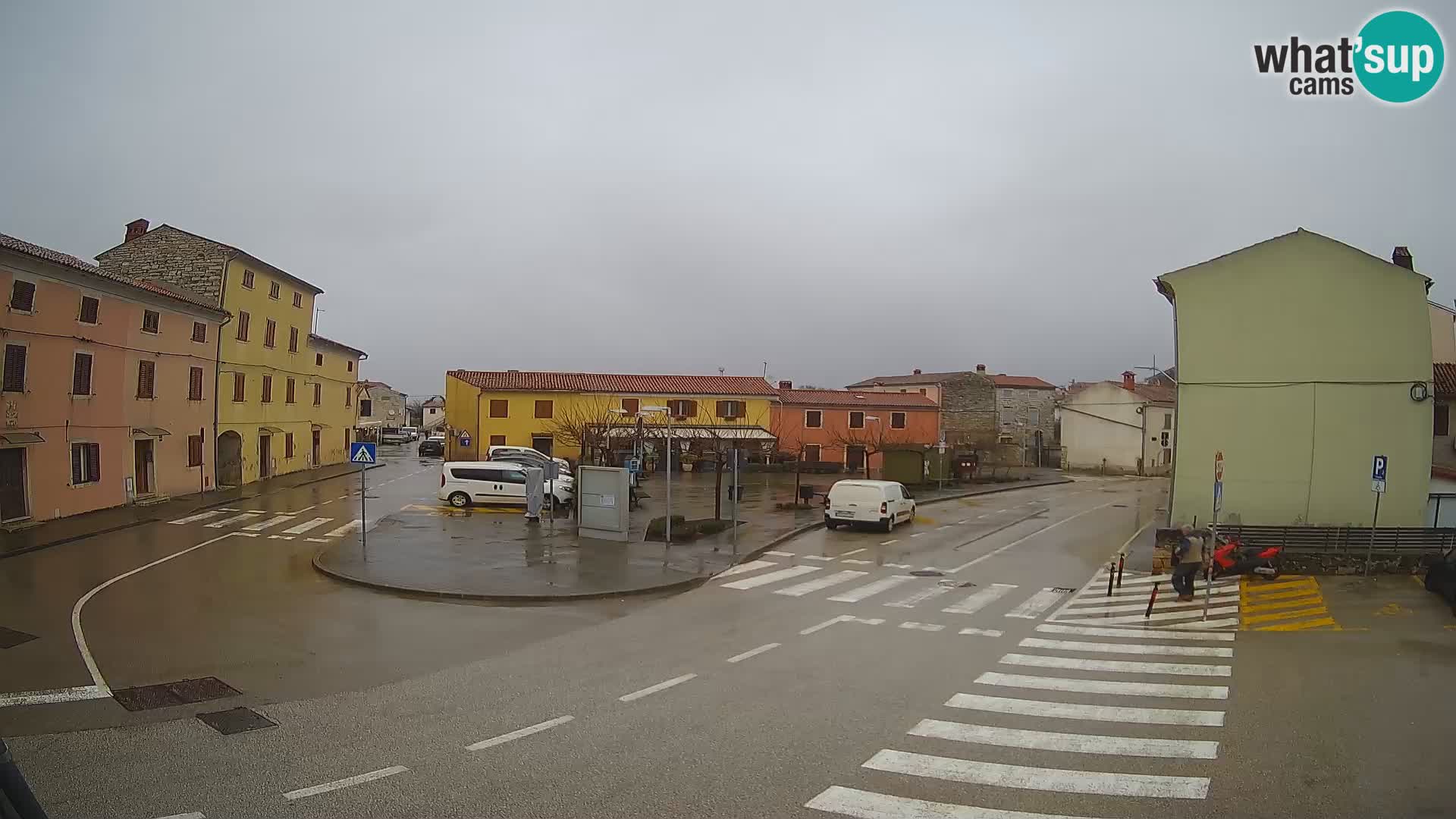 Bale, webcam de la place La Musa – Istrie – Croatie