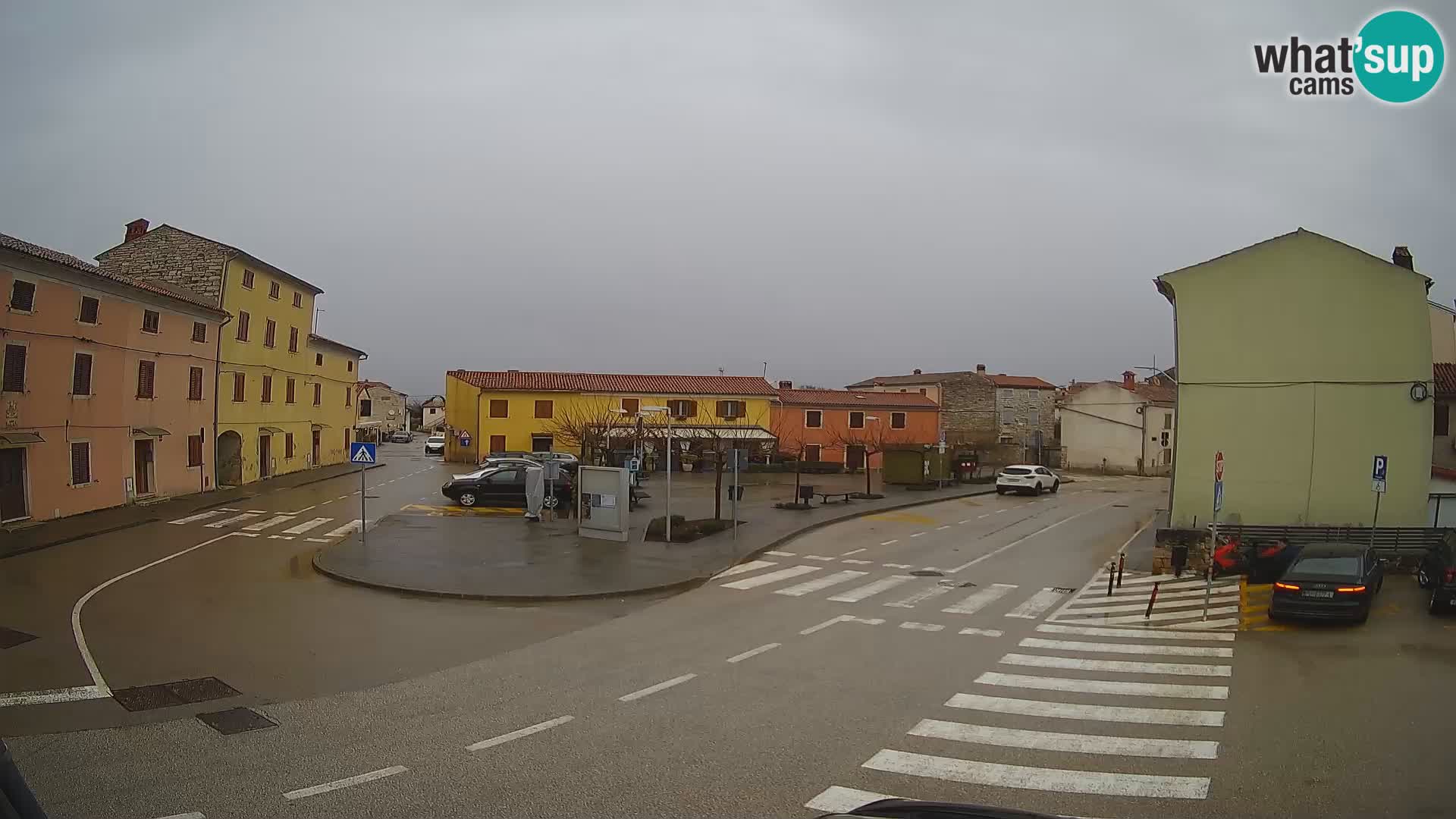 Bale, webcam de la place La Musa – Istrie – Croatie