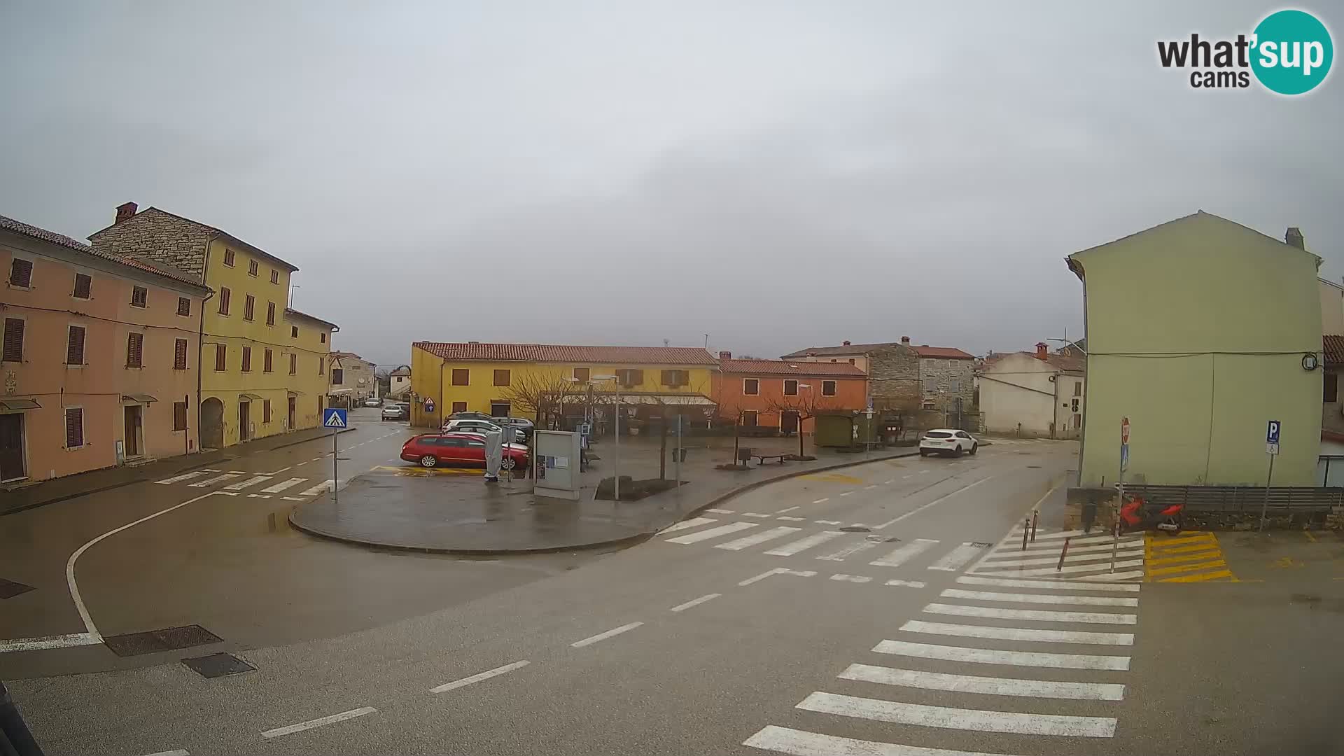 Bale, webcam de la place La Musa – Istrie – Croatie