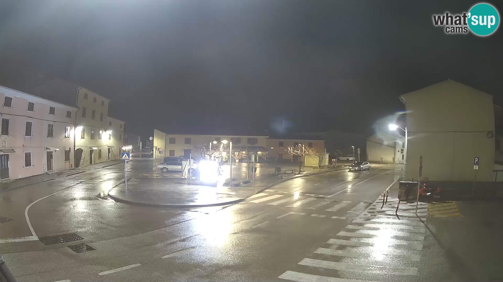 Bale, webcam de la place La Musa – Istrie – Croatie