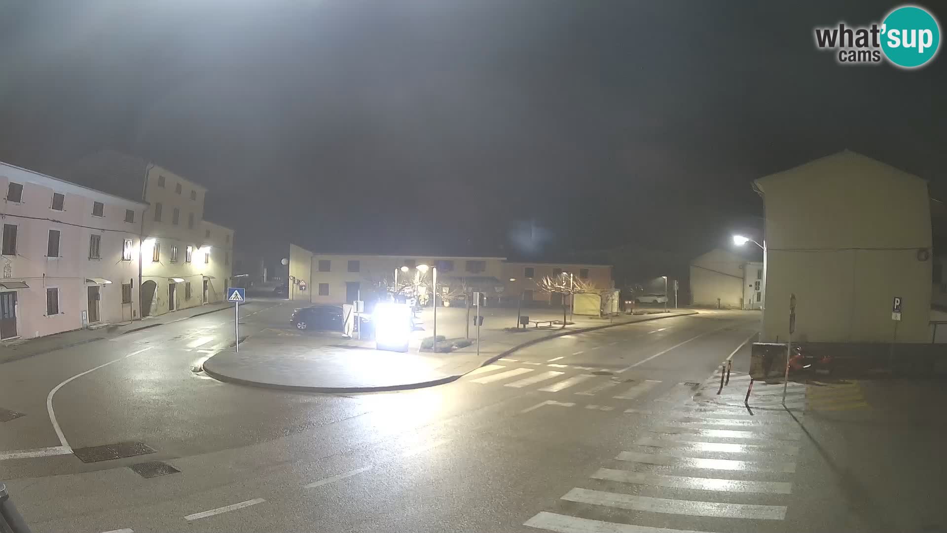 Bale, webcam de la place La Musa – Istrie – Croatie