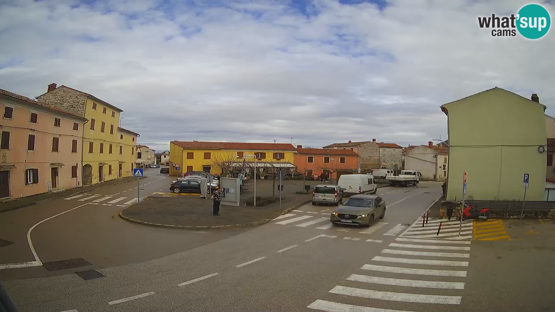 Bale, webcam de la plaza La Musa – Istria – Croacia