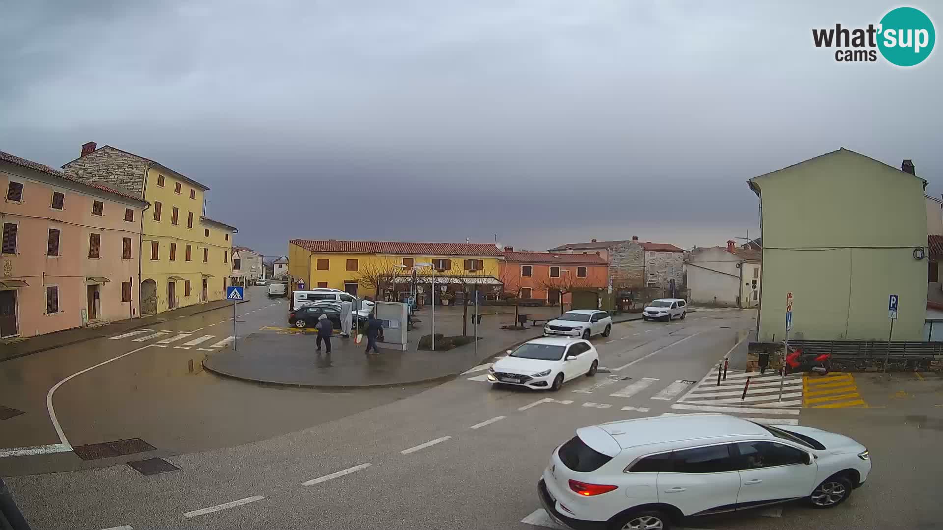 Bale, webcam de la place La Musa – Istrie – Croatie