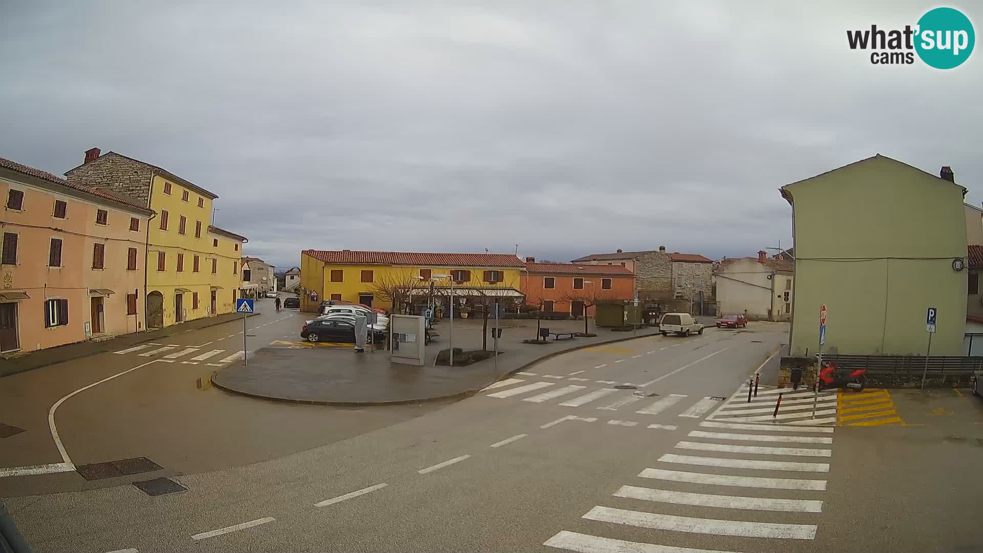 Bale, webcam de la plaza La Musa – Istria – Croacia