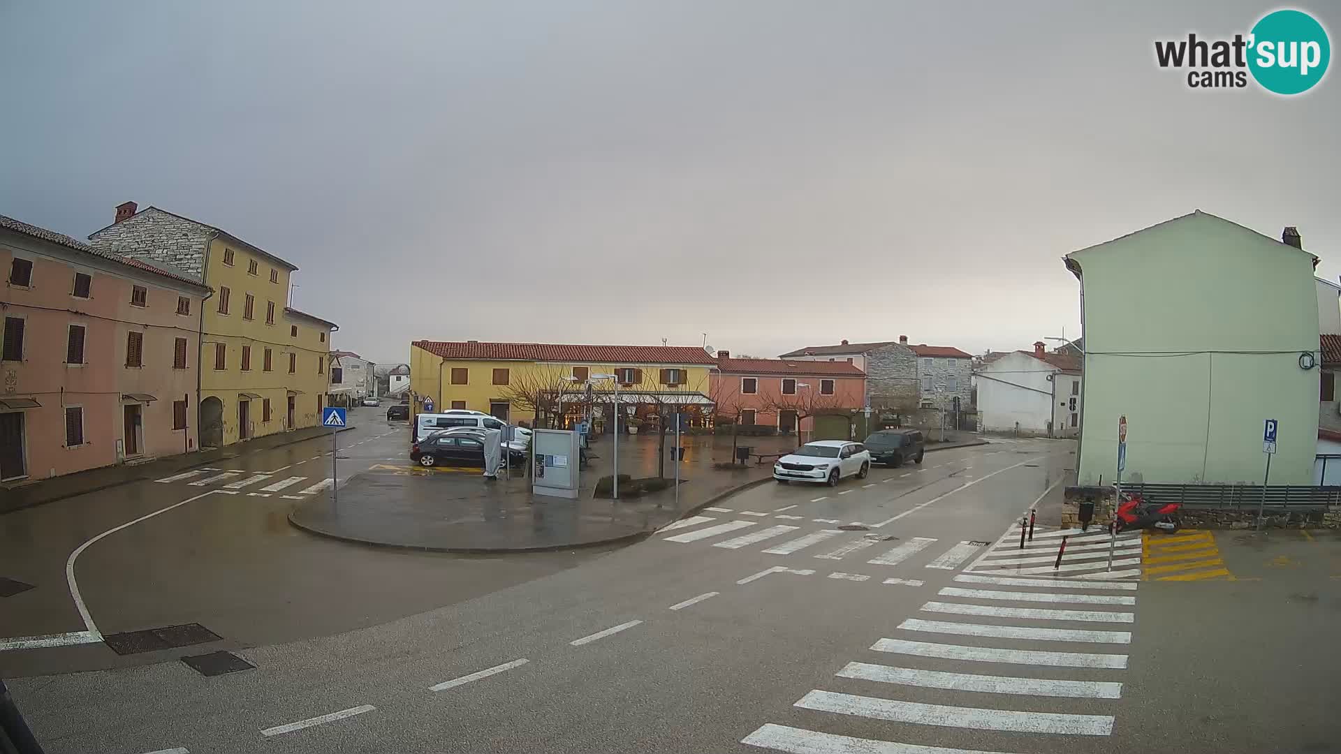 Bale, webcam de la place La Musa – Istrie – Croatie