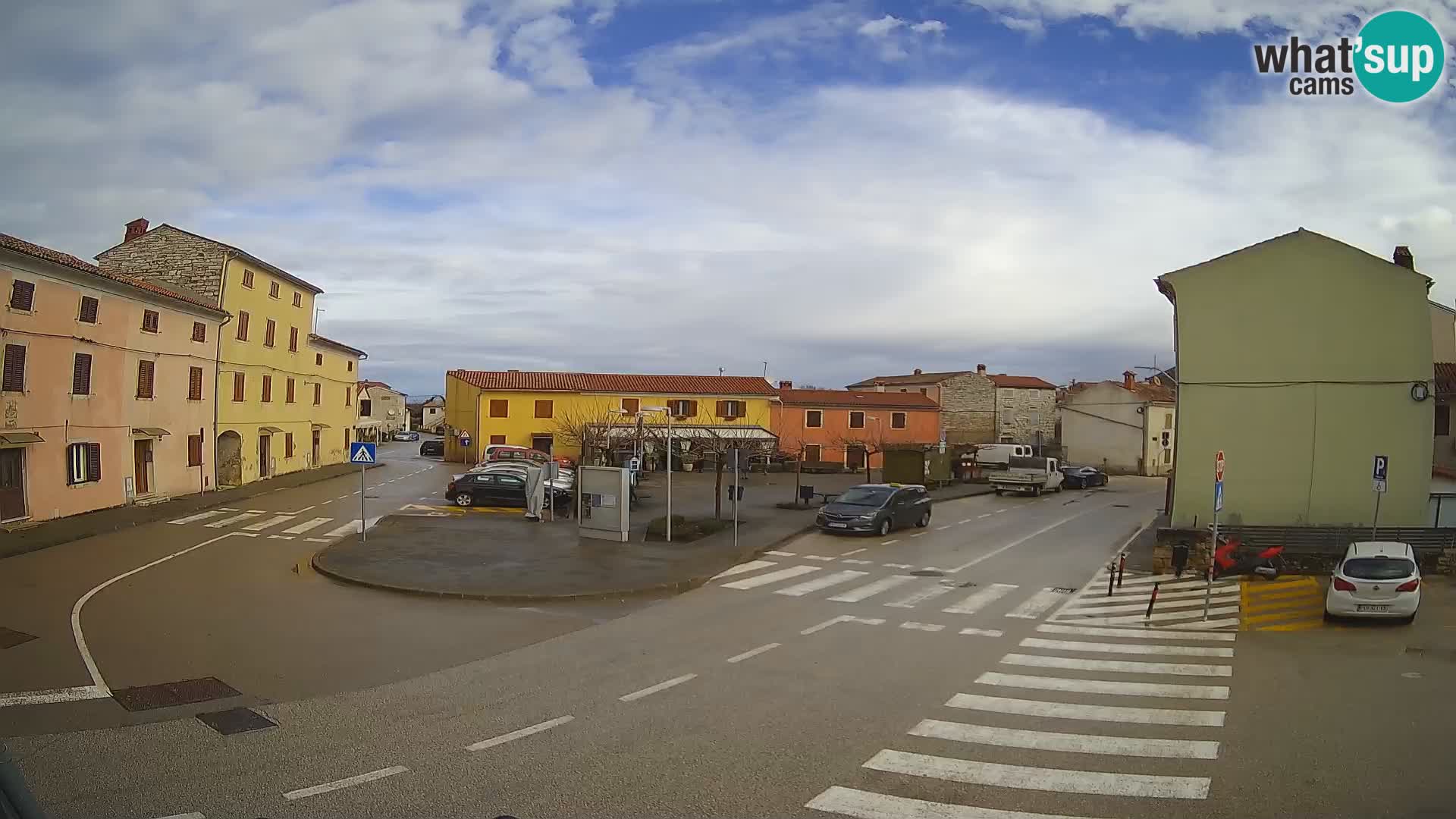 Bale, webcam de la plaza La Musa – Istria – Croacia