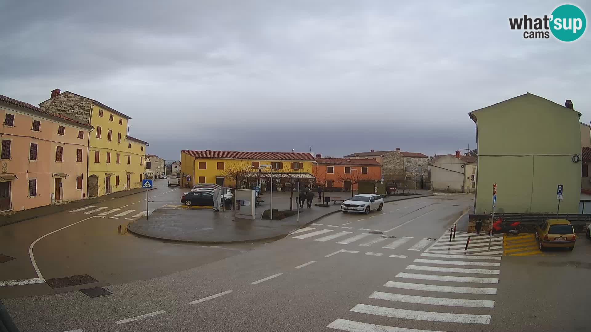 Bale Trg La Musa webcam – Istria – Croatia