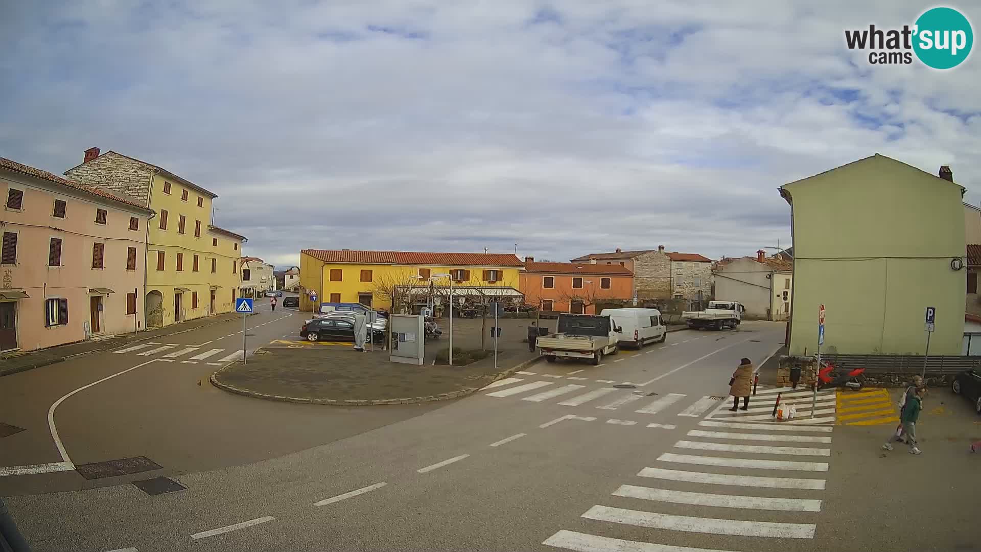 Bale Trg La Musa webcam – Istria – Croatia