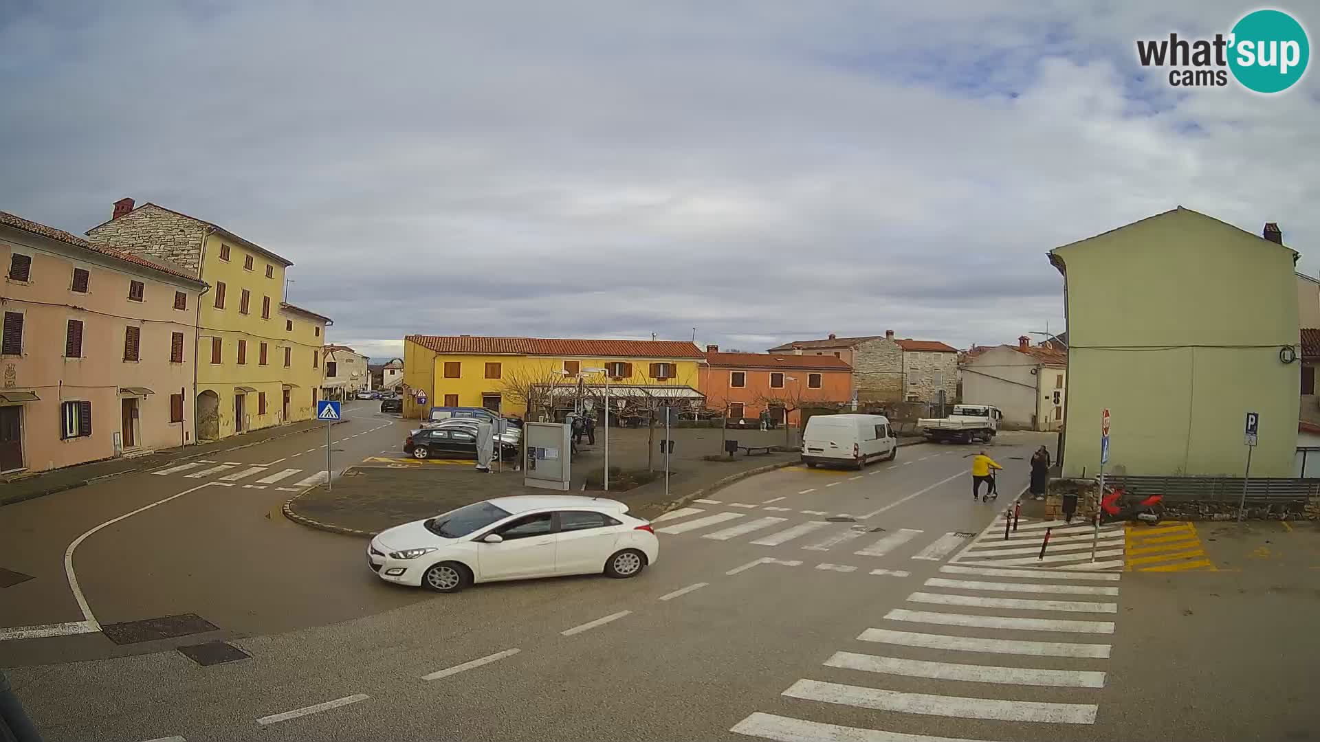 Bale Trg La Musa webcam – Istria – Croatia