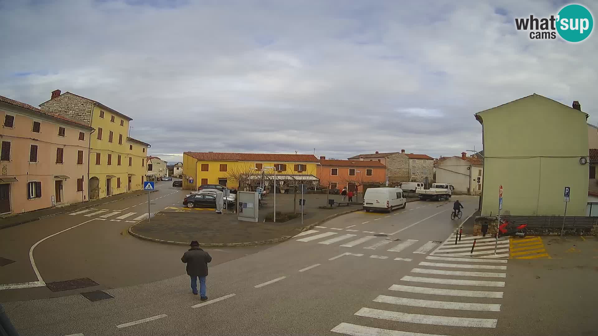 Bale, webcam de la plaza La Musa – Istria – Croacia