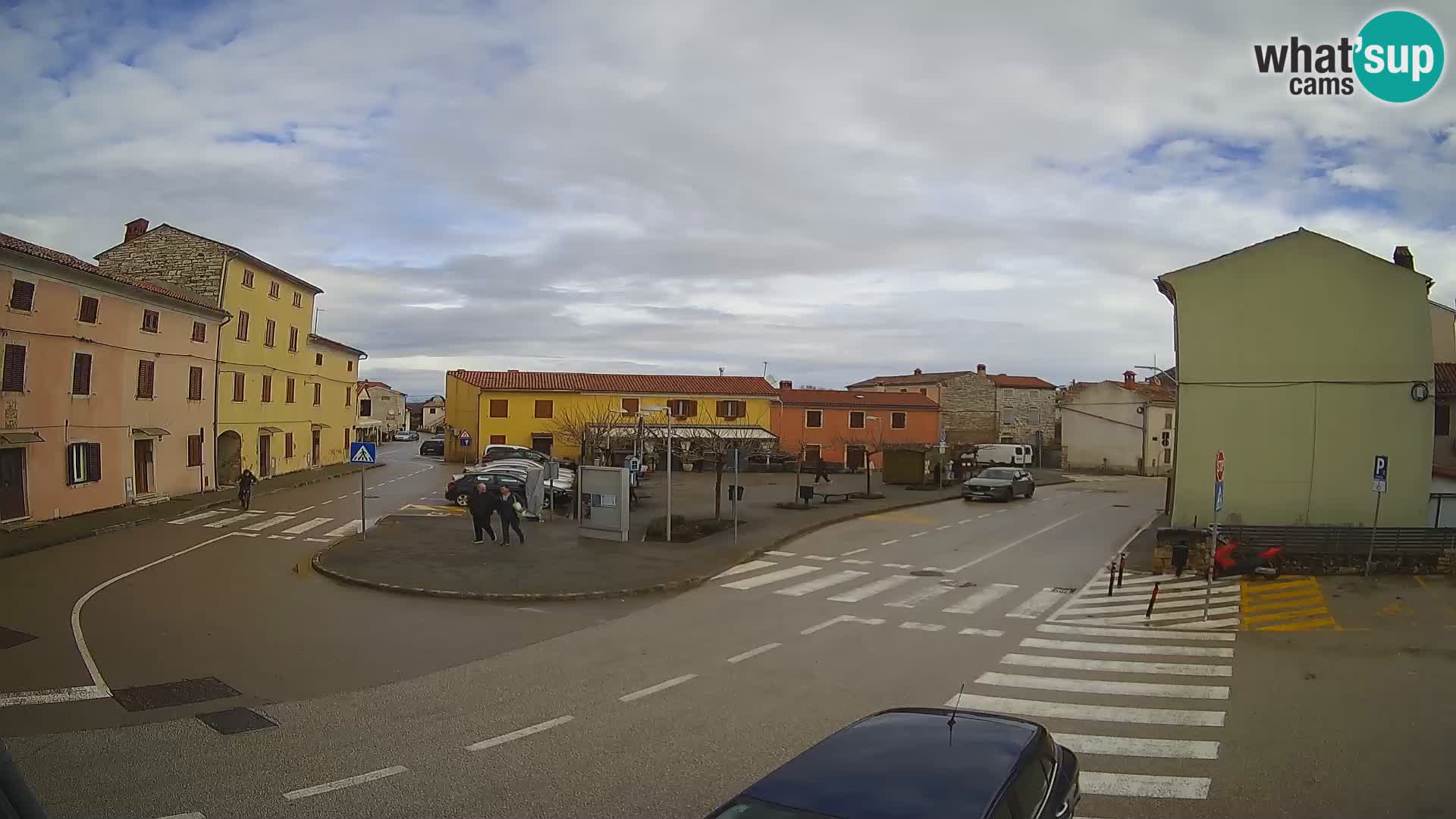 Bale, webcam de la place La Musa – Istrie – Croatie