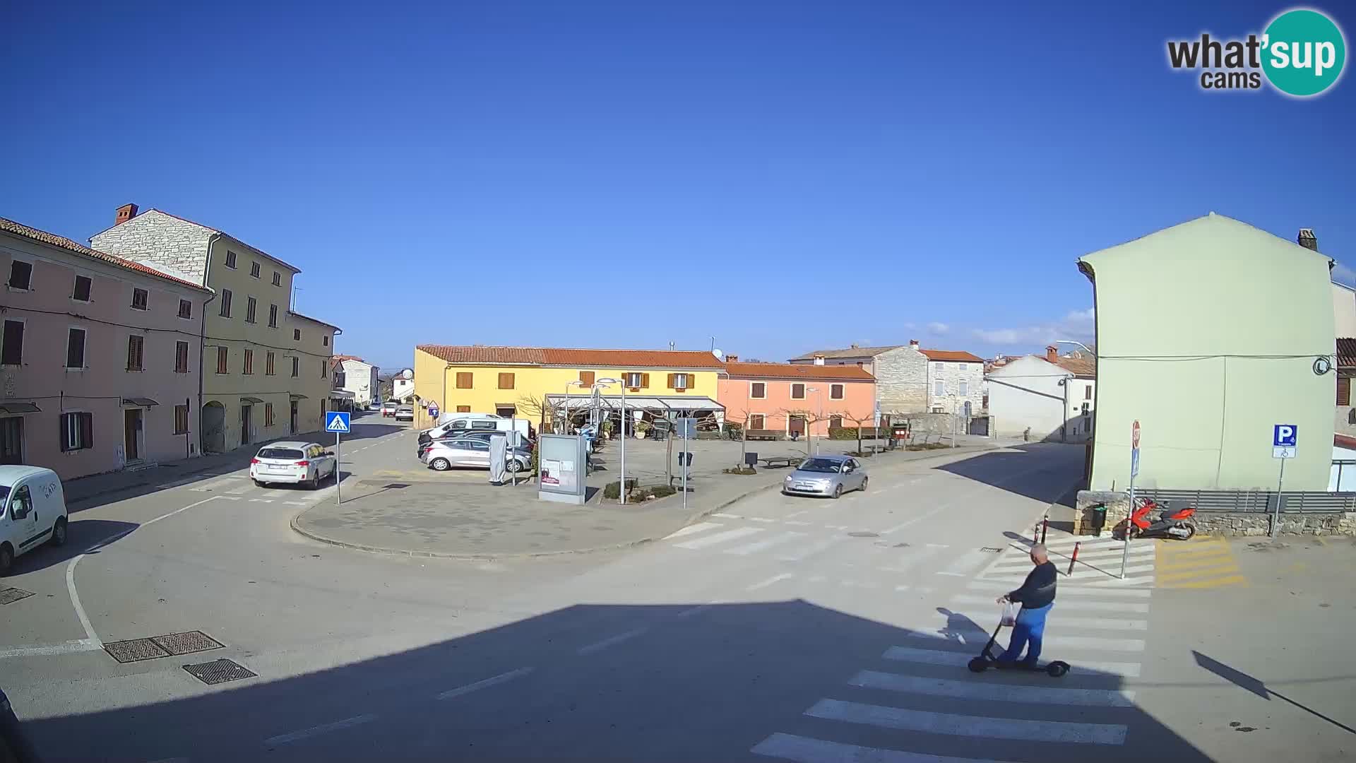 Bale Trg La Musa spletna kamera – Istra – Hrvaška