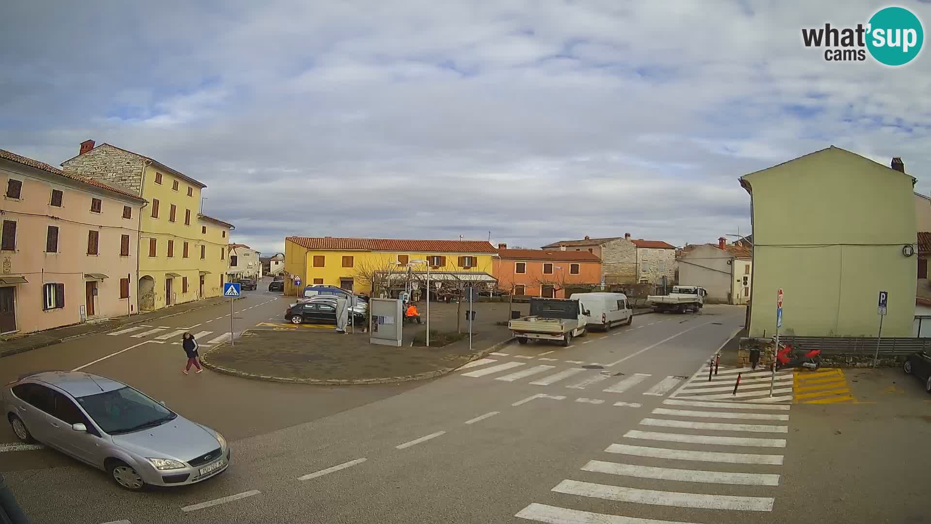 Bale, webcam de la plaza La Musa – Istria – Croacia