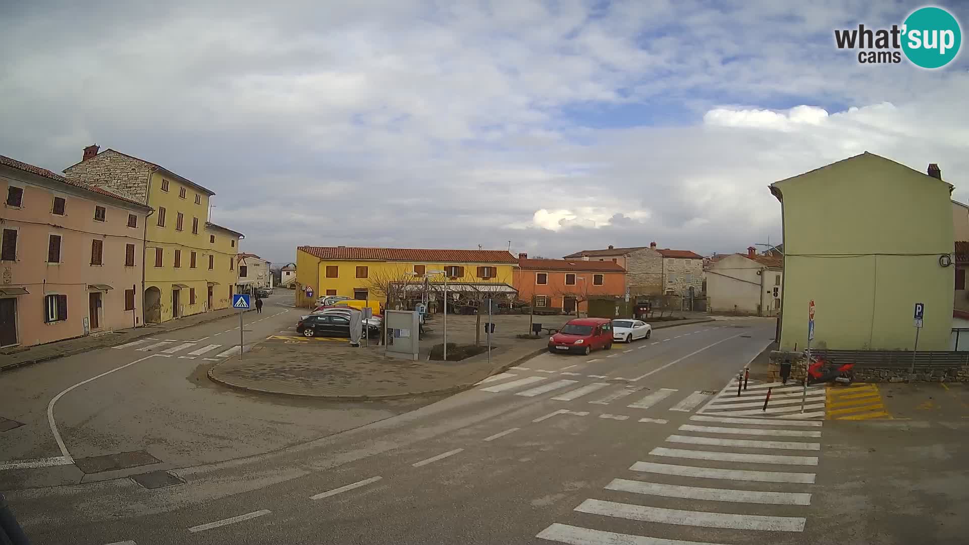 Bale, webcam de la plaza La Musa – Istria – Croacia