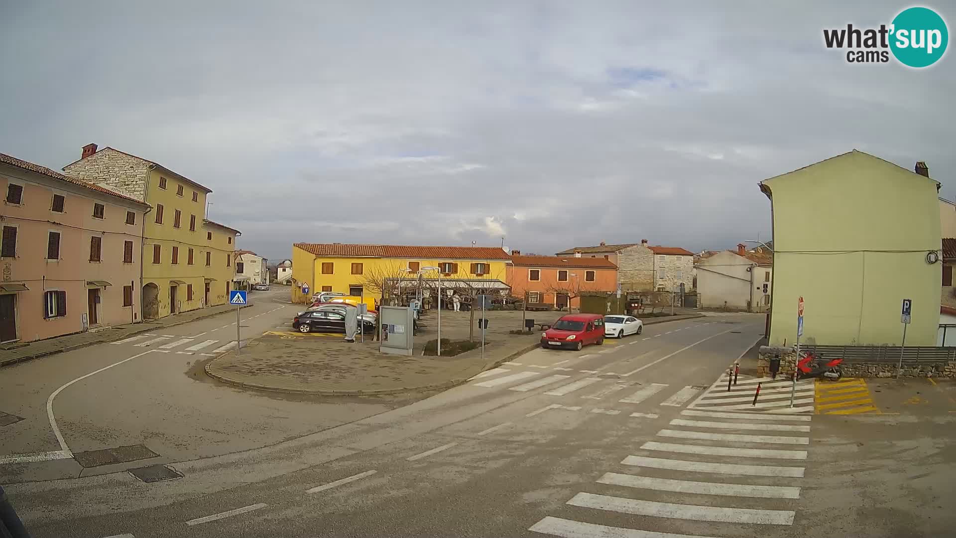 Bale, webcam de la plaza La Musa – Istria – Croacia