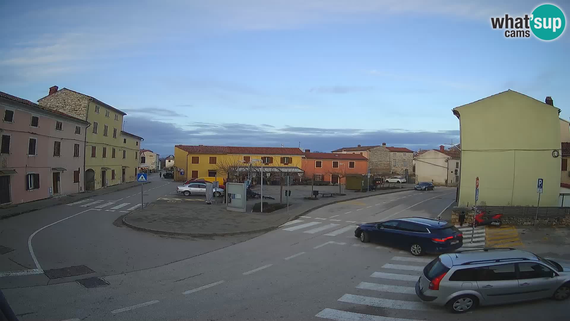 Bale, webcam de la place La Musa – Istrie – Croatie