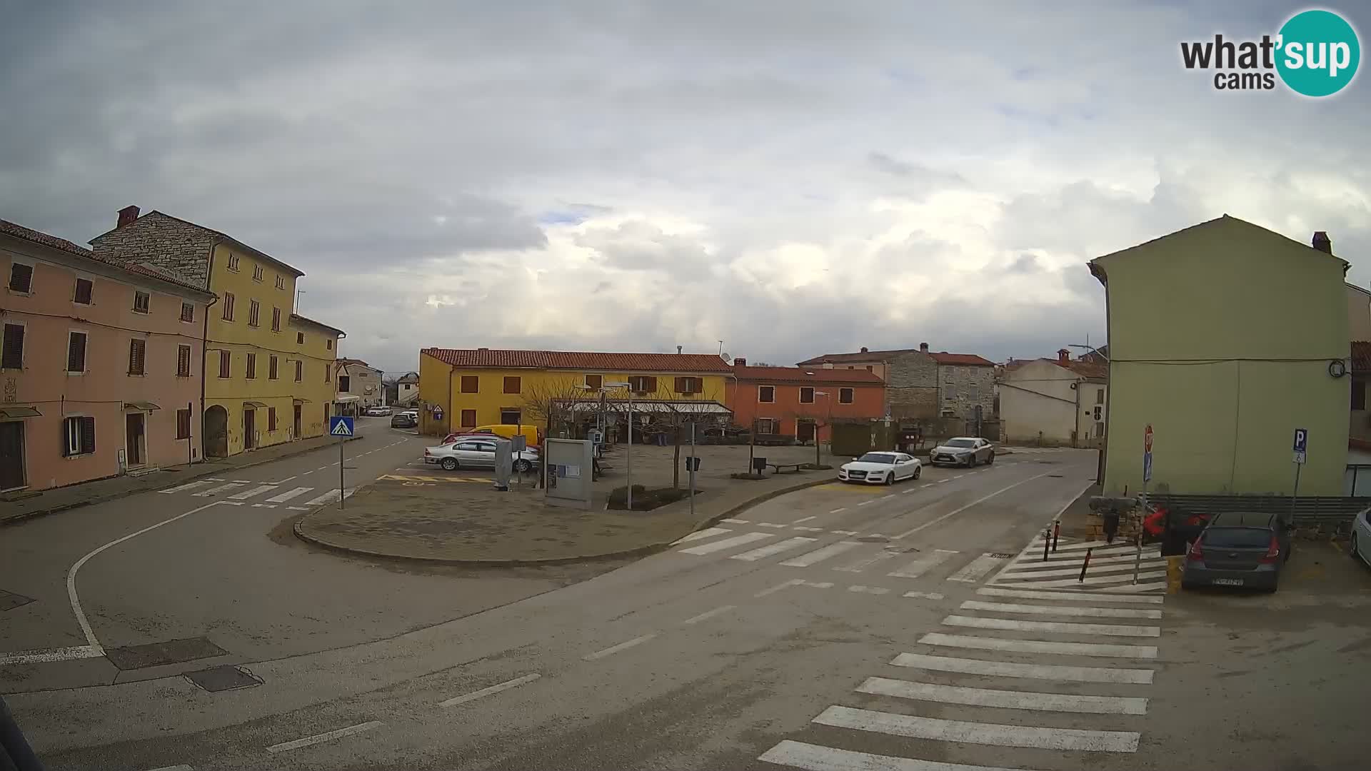 Bale, webcam de la plaza La Musa – Istria – Croacia