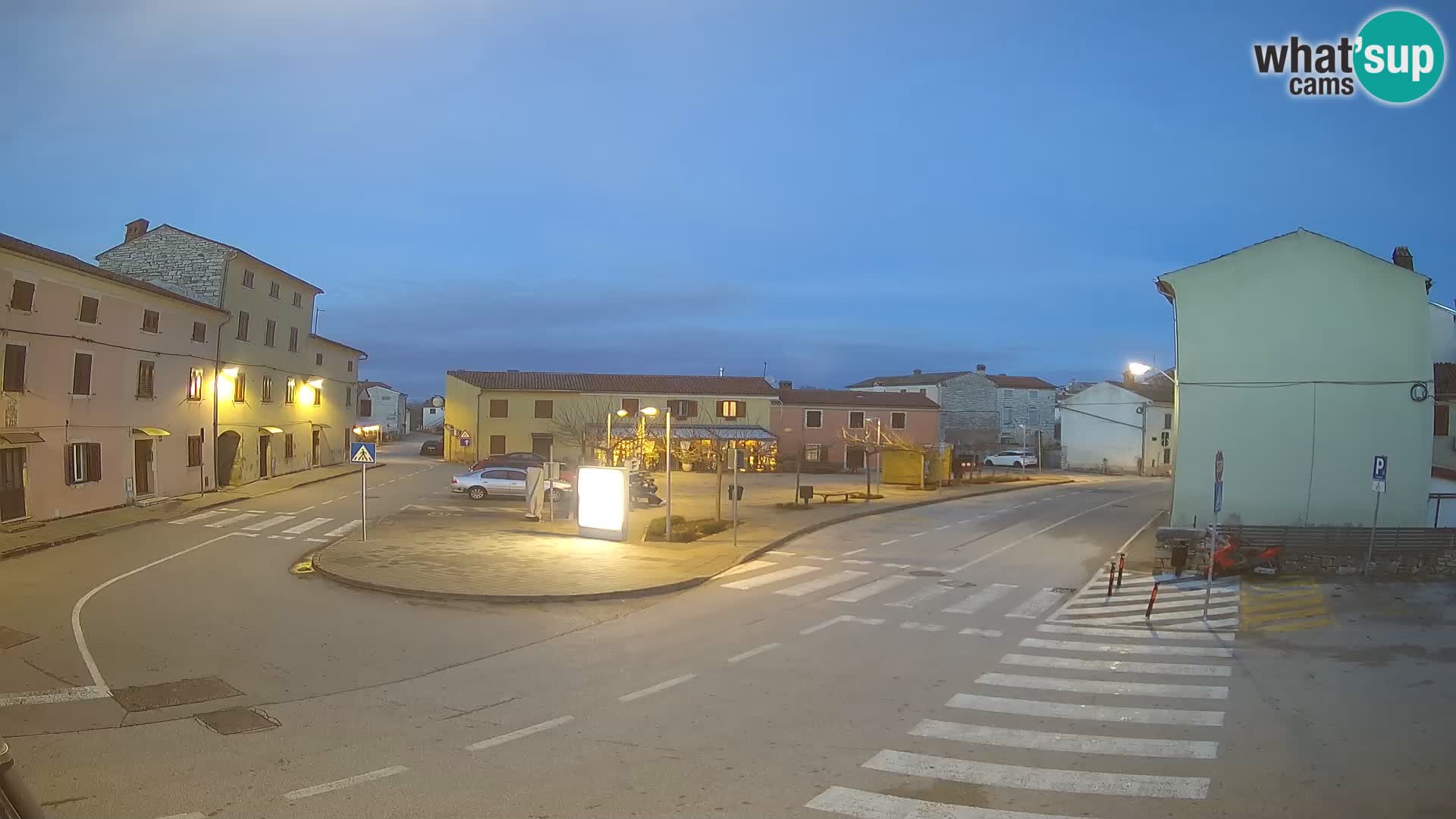 Bale Trg La Musa web kamera – Istra