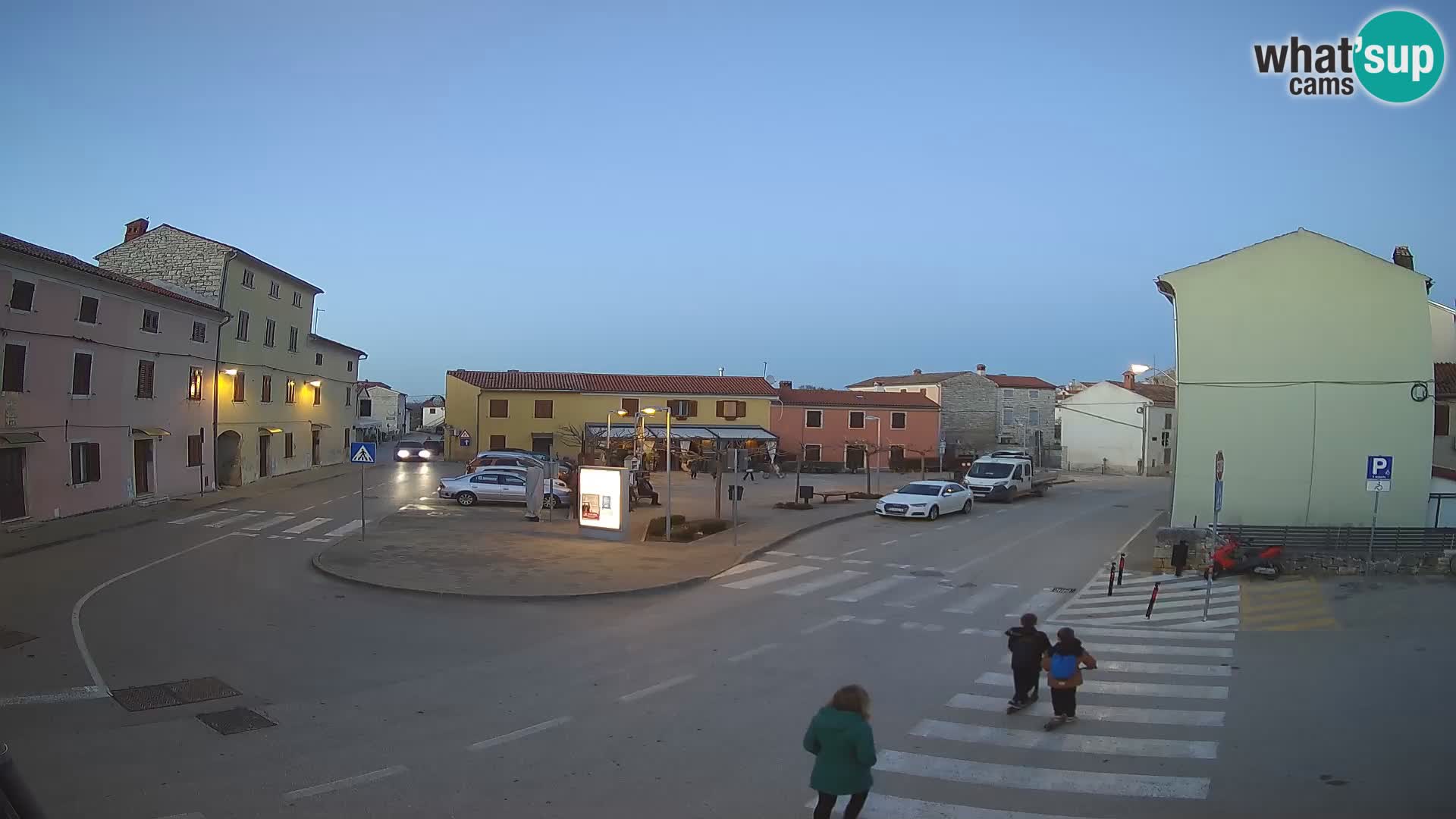 Bale Trg La Musa webcam – Istria – Croatia