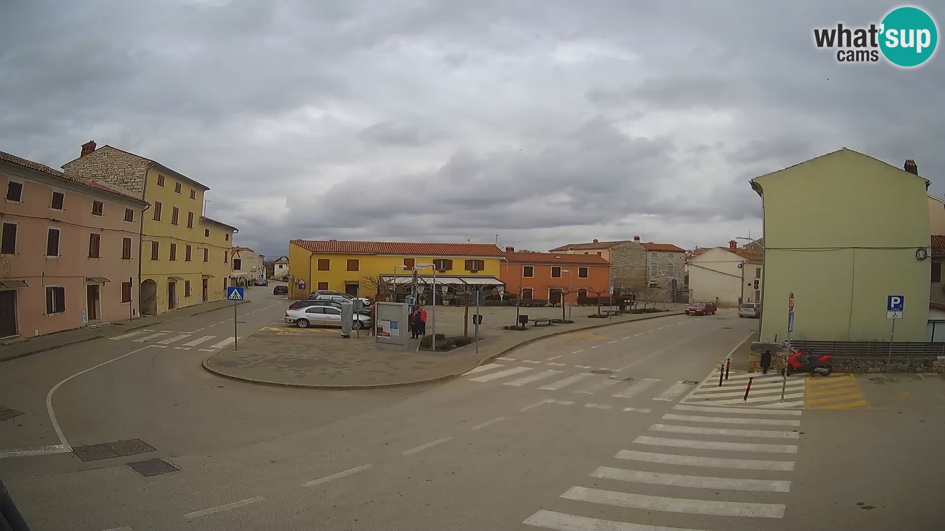 Bale, webcam de la plaza La Musa – Istria – Croacia