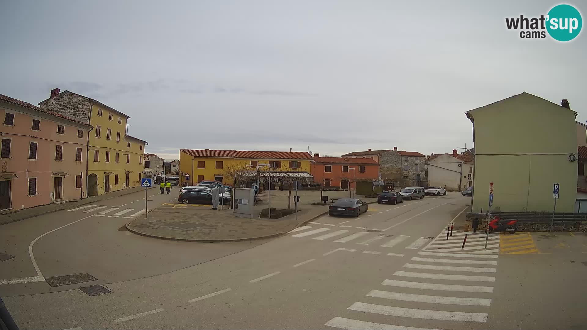 Bale, webcam de la plaza La Musa – Istria – Croacia