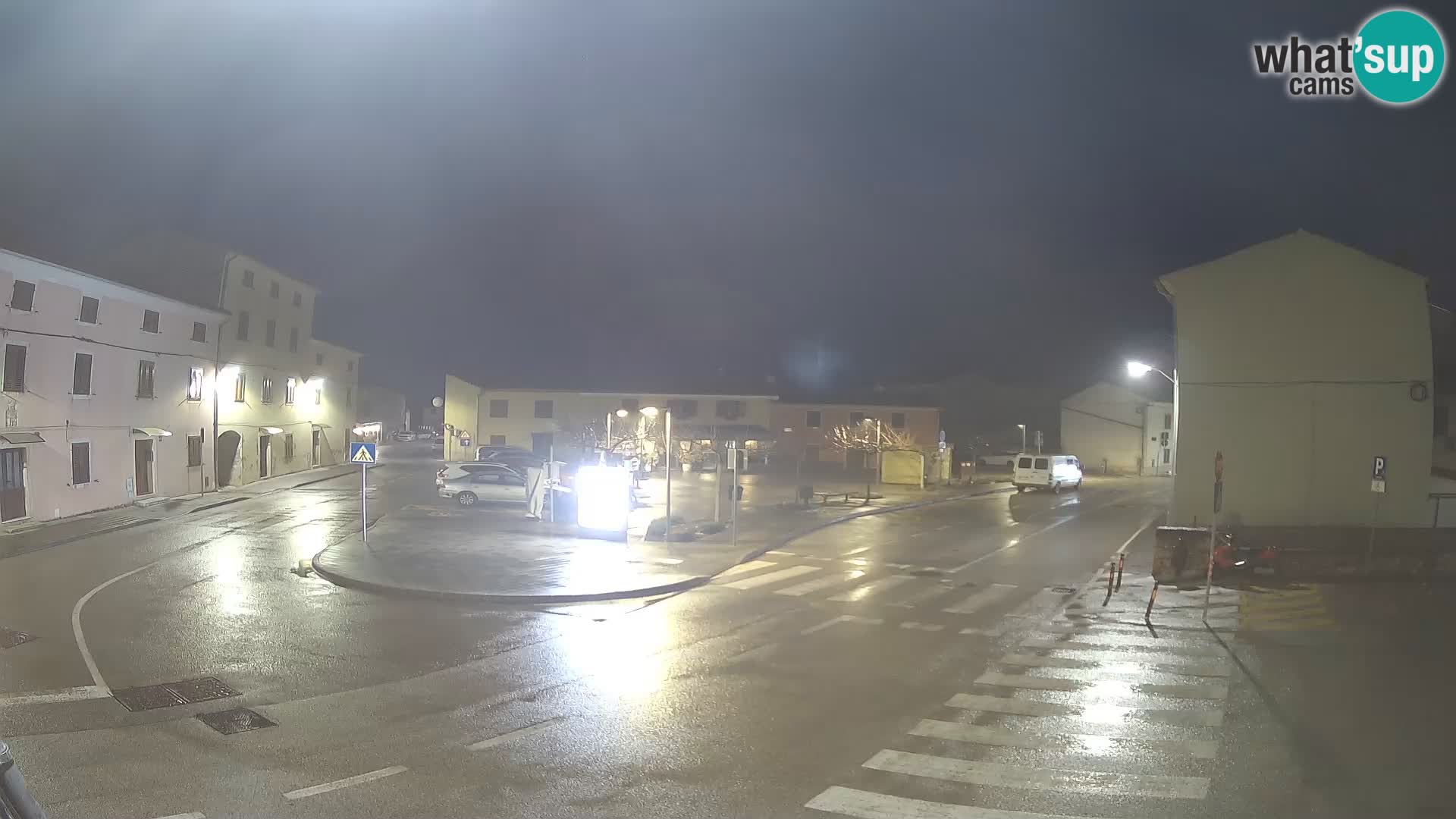 Bale, webcam de la plaza La Musa – Istria – Croacia