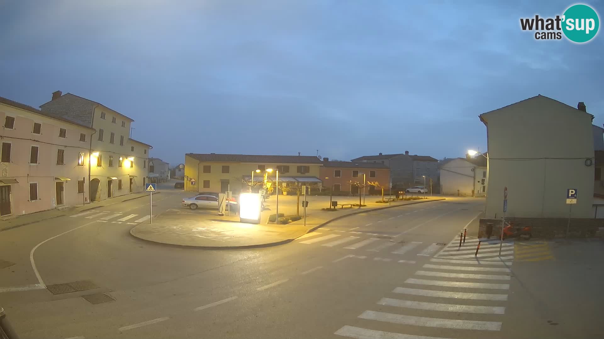 Bale Trg La Musa webcam – Istria – Croatia