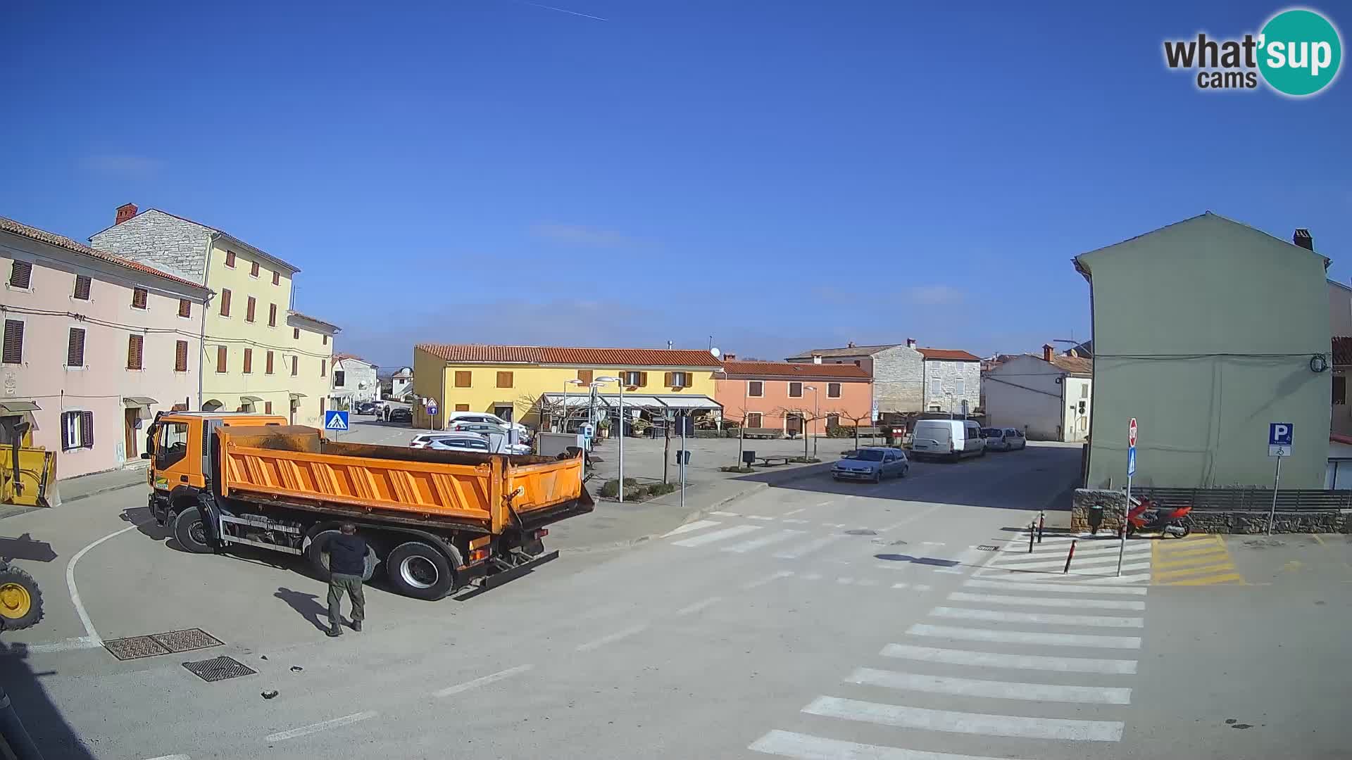 Bale Trg La Musa spletna kamera – Istra – Hrvaška