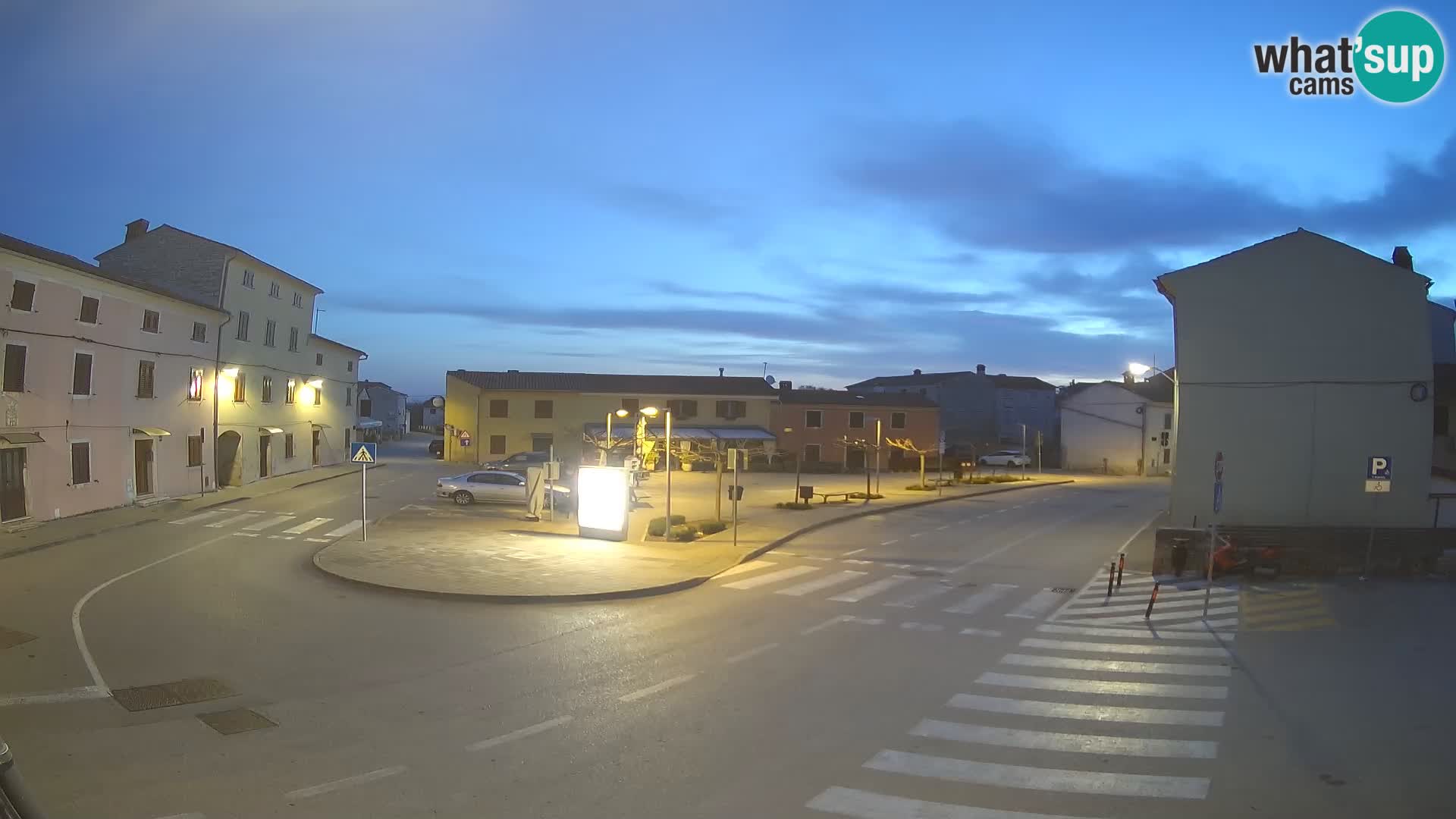 Bale Trg La Musa spletna kamera – Istra – Hrvaška