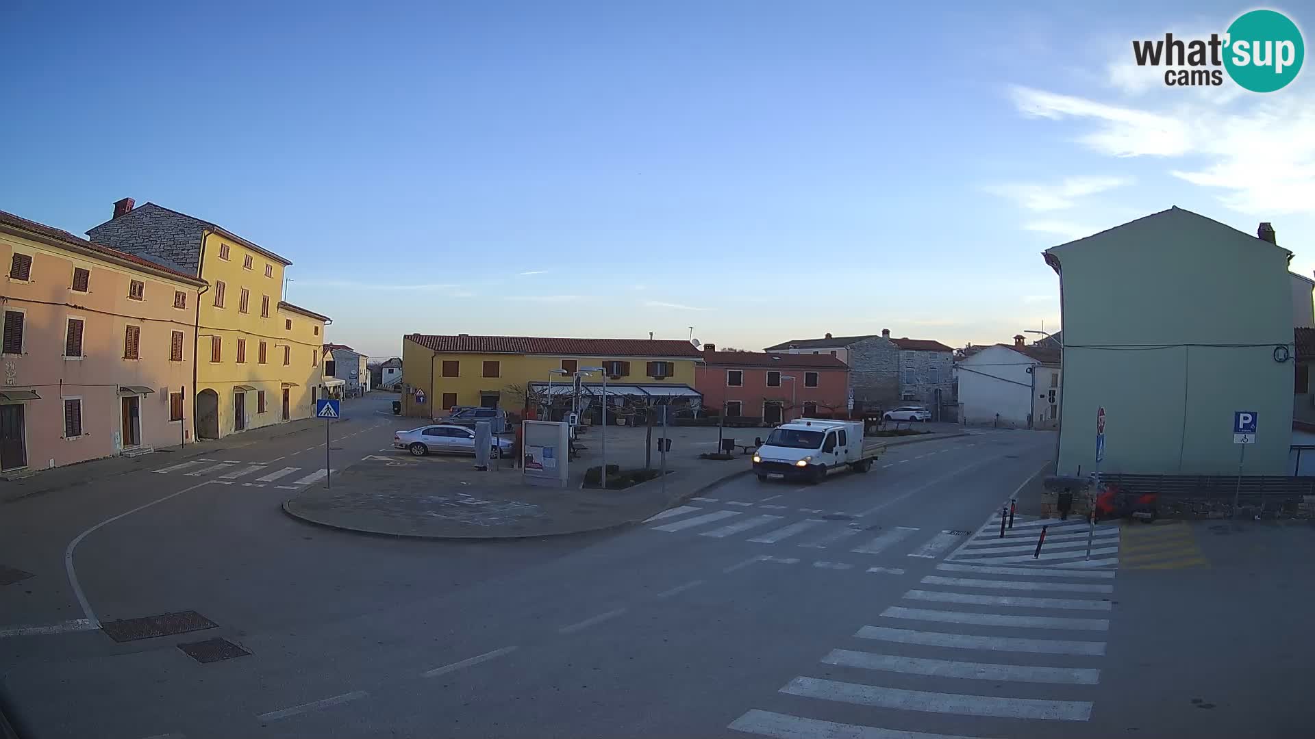 Bale Trg La Musa webcam – Istria – Croatia