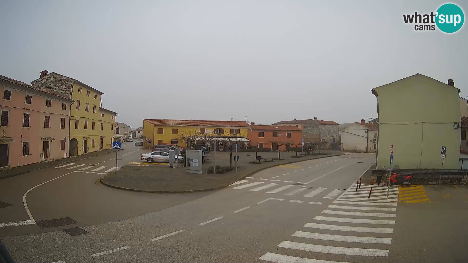 Bale, webcam de la plaza La Musa – Istria – Croacia