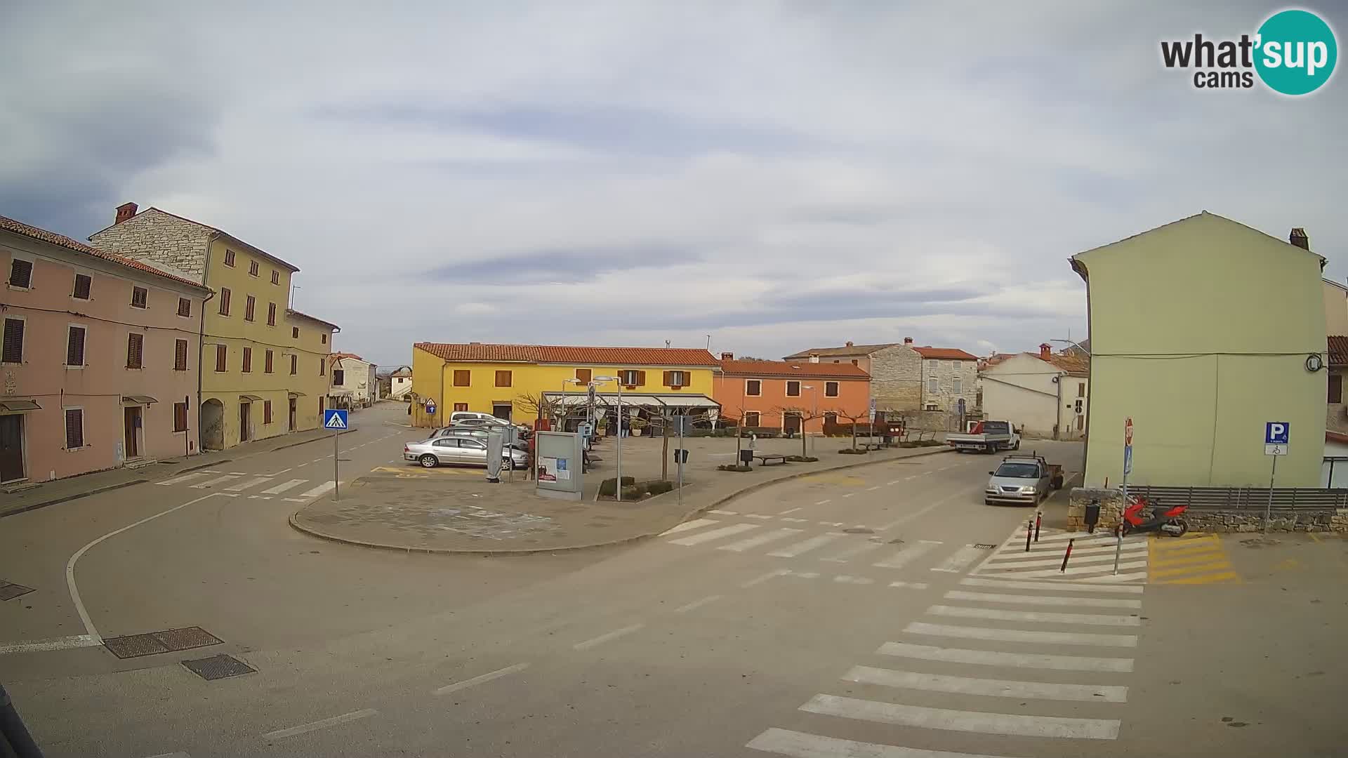 Bale Trg La Musa webcam – Istria – Croatia