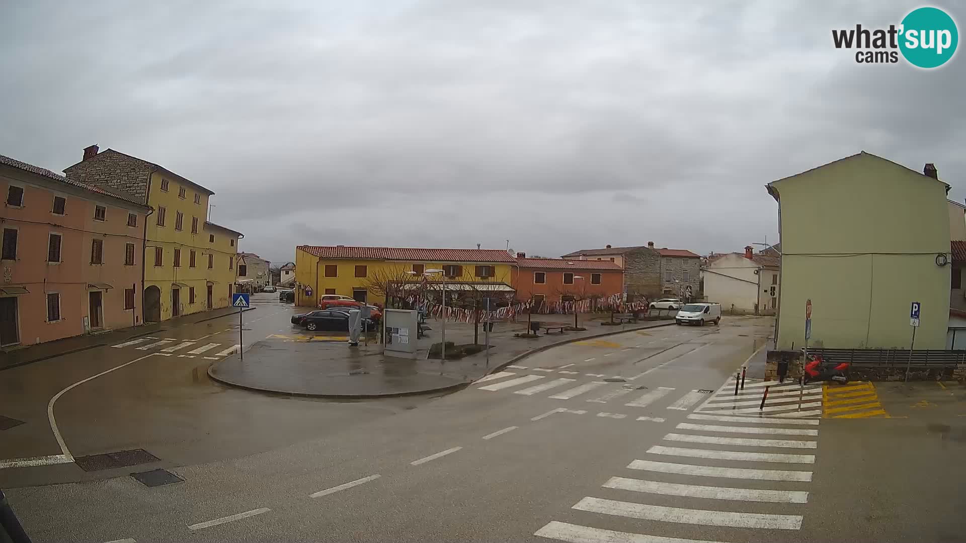 Bale Trg La Musa webcam – Istria – Croatia