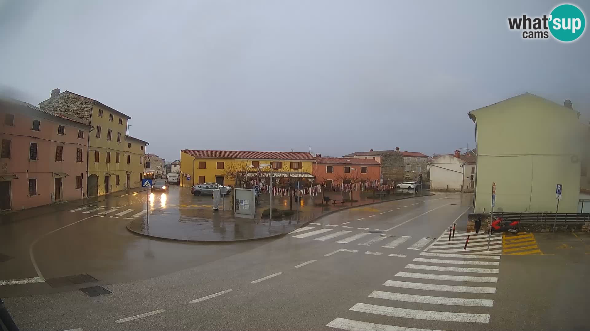 Bale Trg La Musa webcam – Istria – Croatia