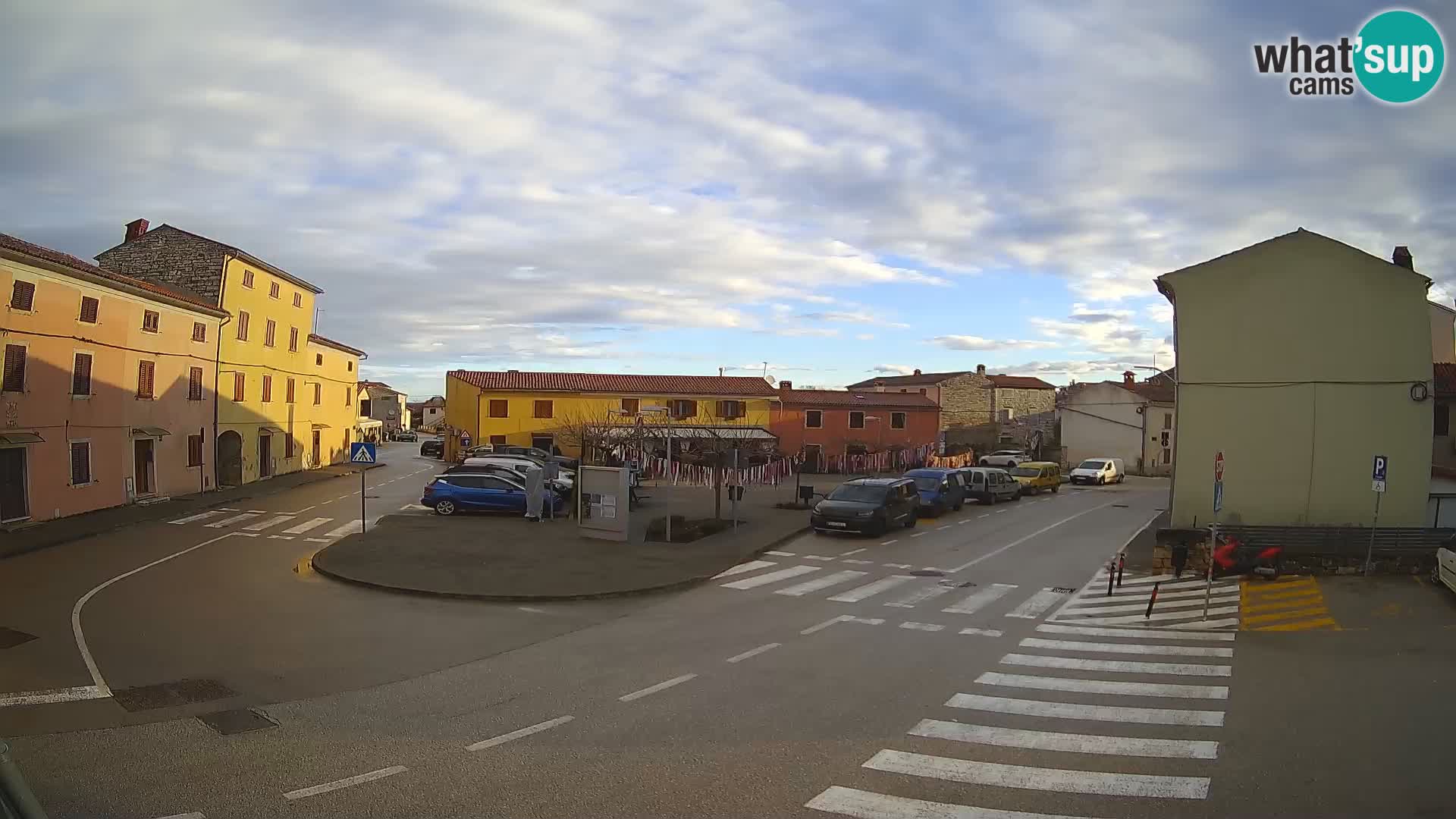 Bale, webcam de la place La Musa – Istrie – Croatie