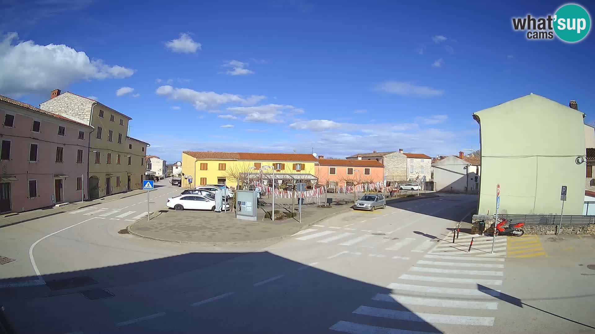 Bale, webcam de la plaza La Musa – Istria – Croacia