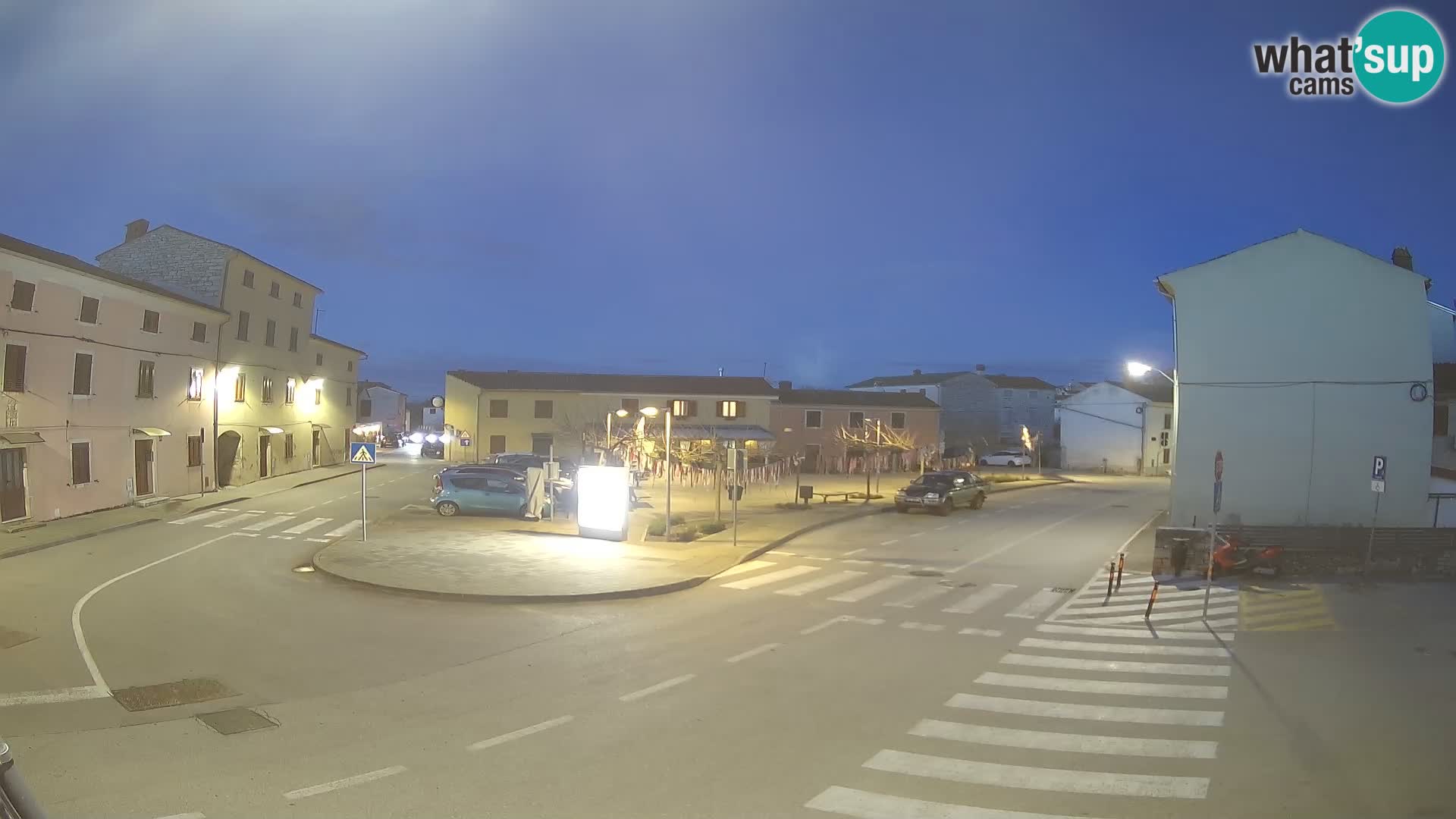 Bale Trg La Musa webcam – Istria – Croatia