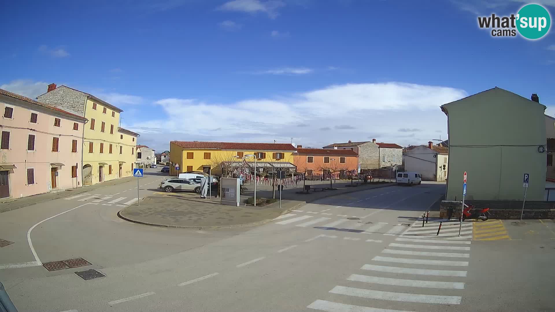 Bale Trg La Musa webcam – Istria – Croatia