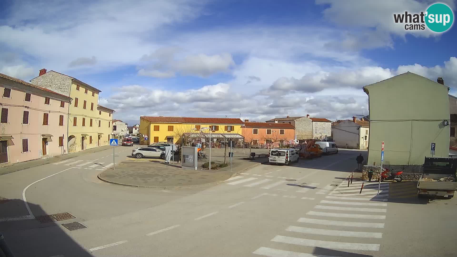 Bale Trg La Musa webcam – Istria – Croatia