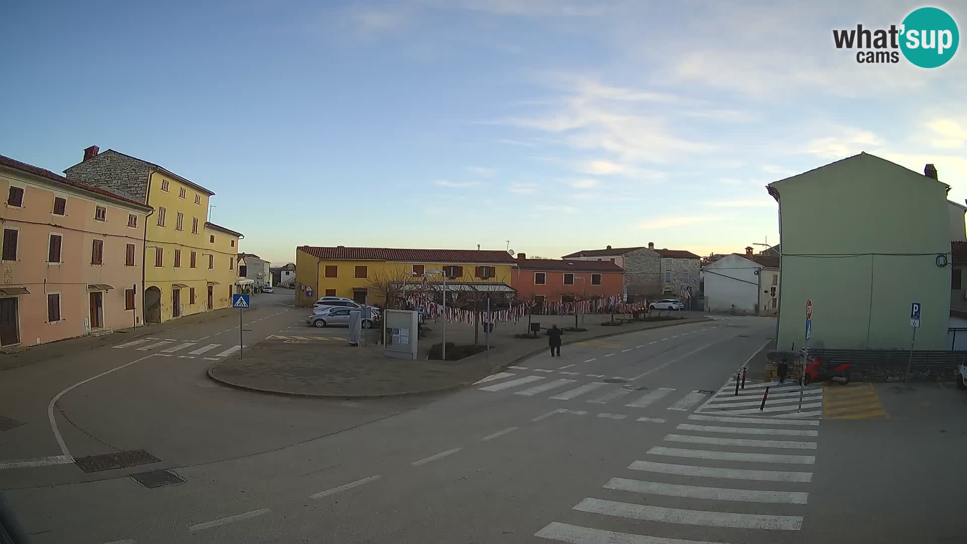 Bale Trg La Musa webcam – Istria – Croatia