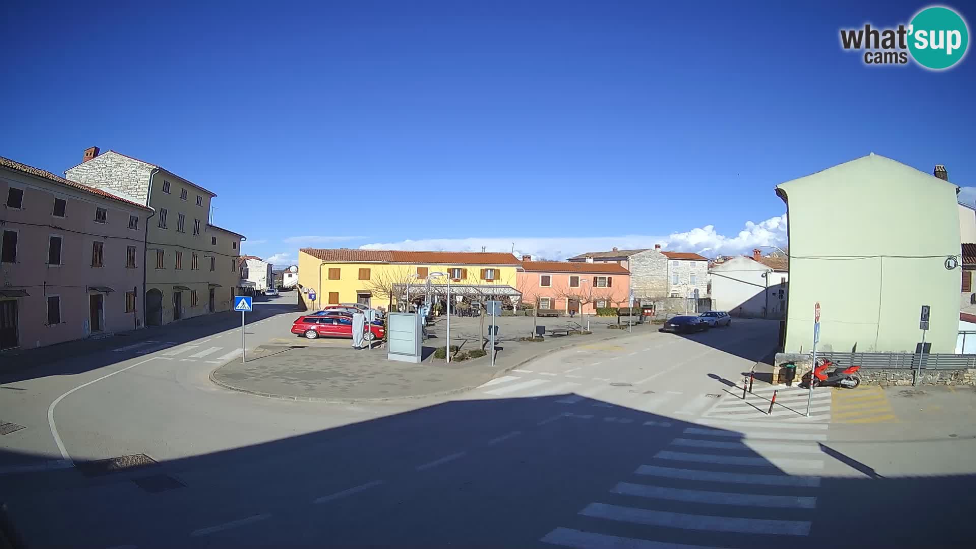 Bale, webcam de la plaza La Musa – Istria – Croacia