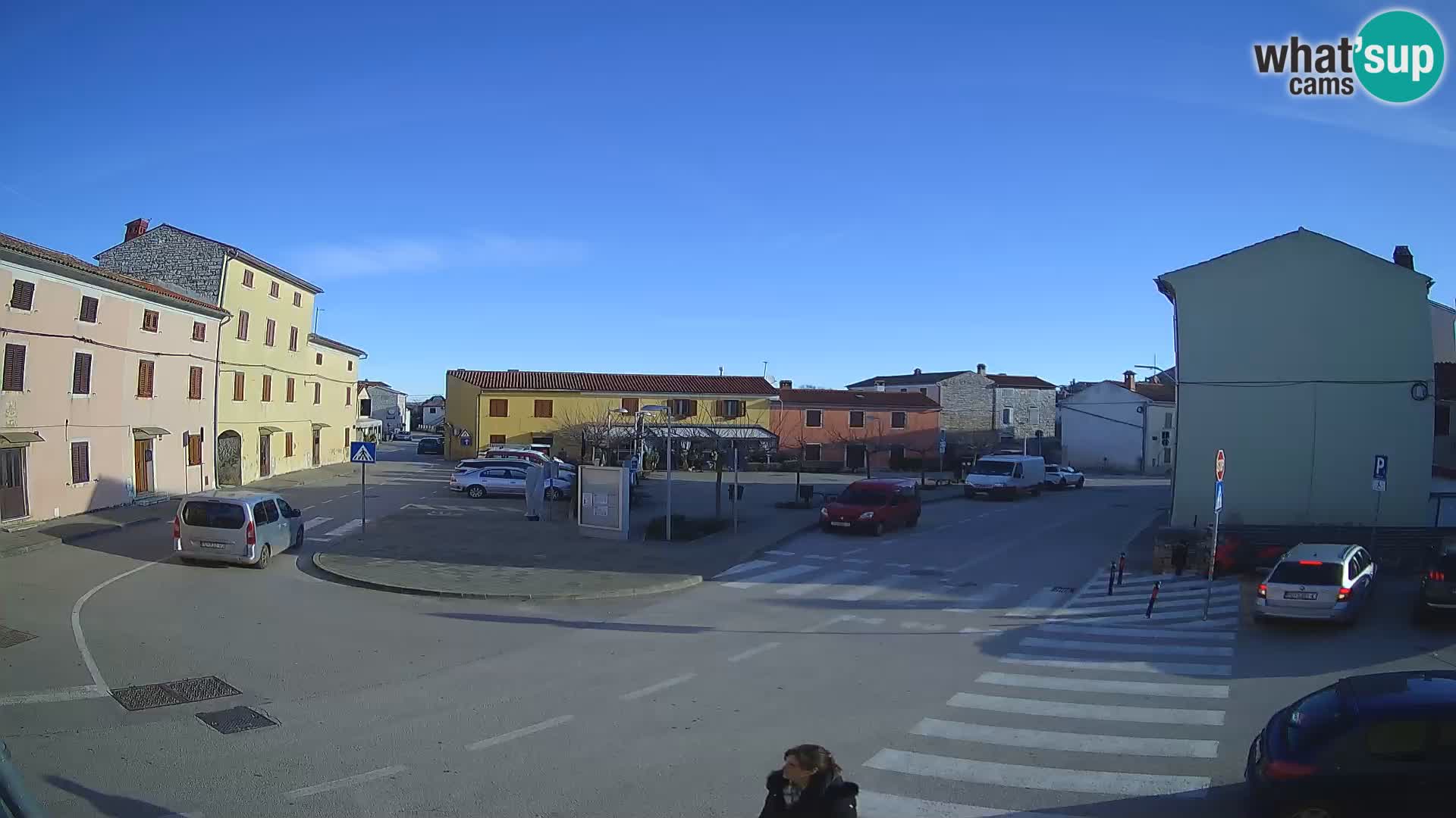 Bale Trg La Musa webcam – Istria – Croatia