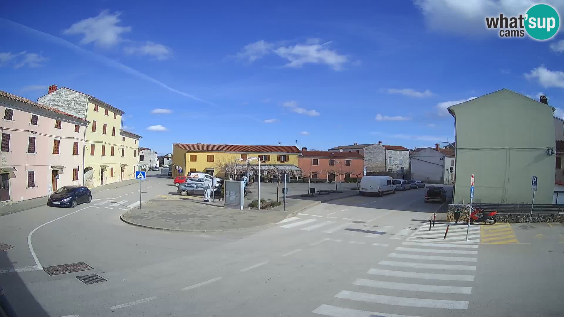 Bale, webcam de la plaza La Musa – Istria – Croacia