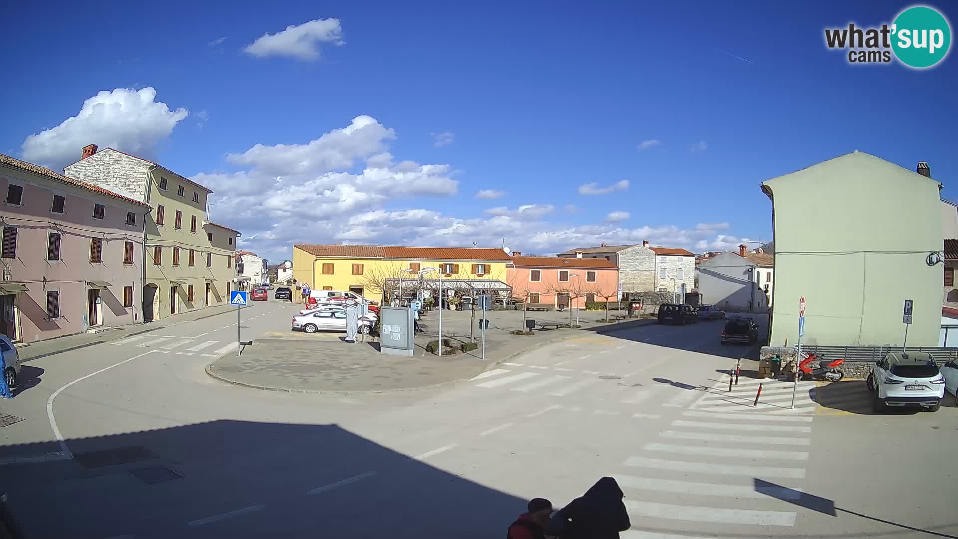 Bale, webcam de la plaza La Musa – Istria – Croacia