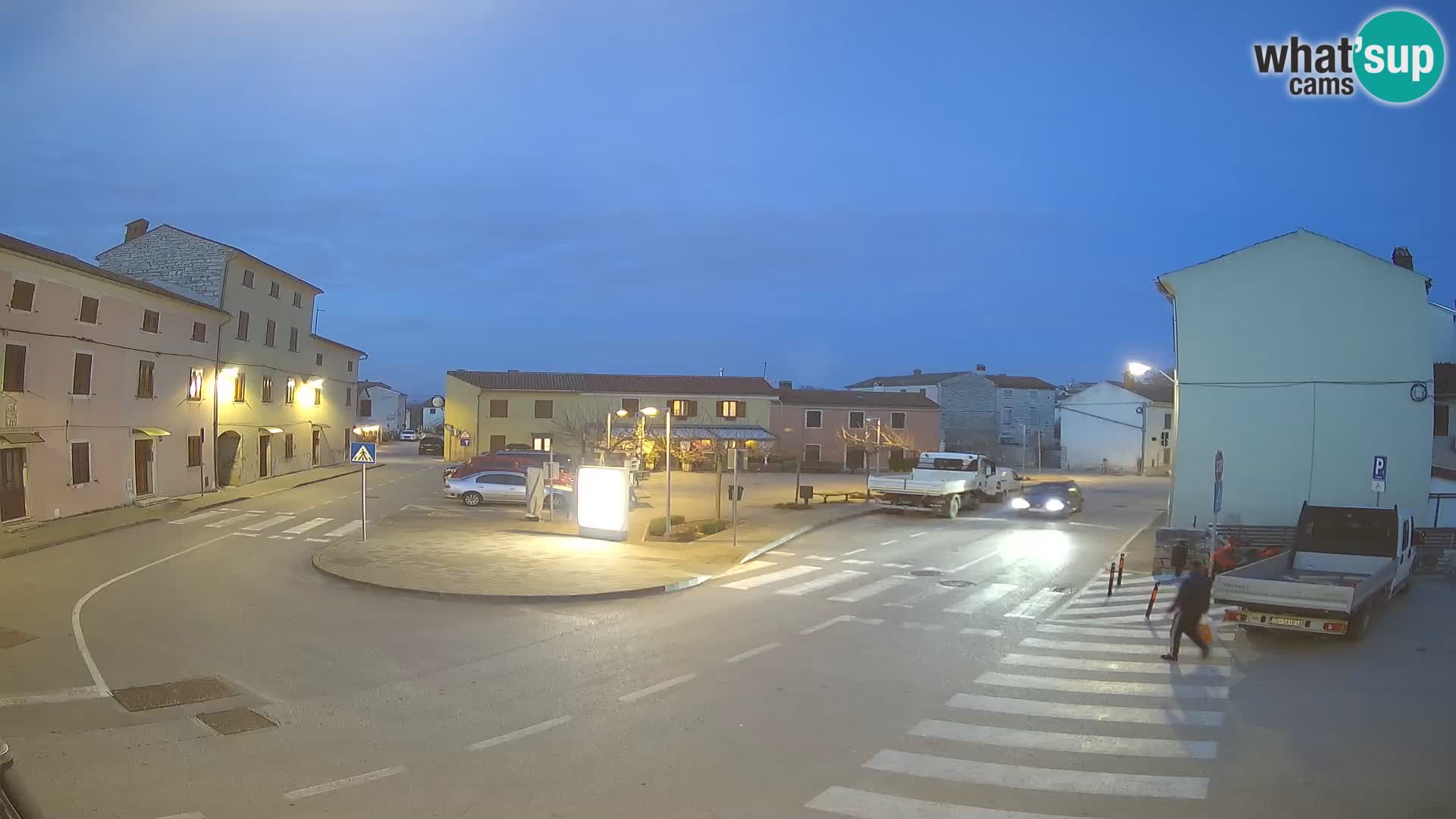 Bale, webcam de la plaza La Musa – Istria – Croacia