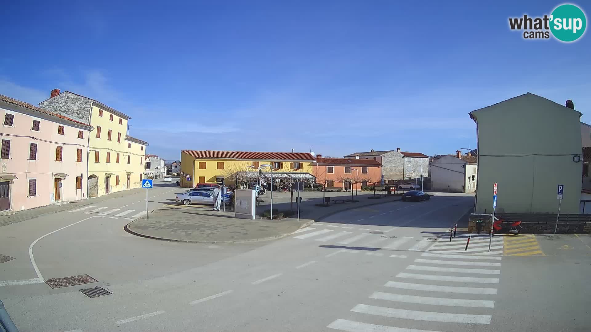 Bale Trg La Musa webcam – Istria – Croatia