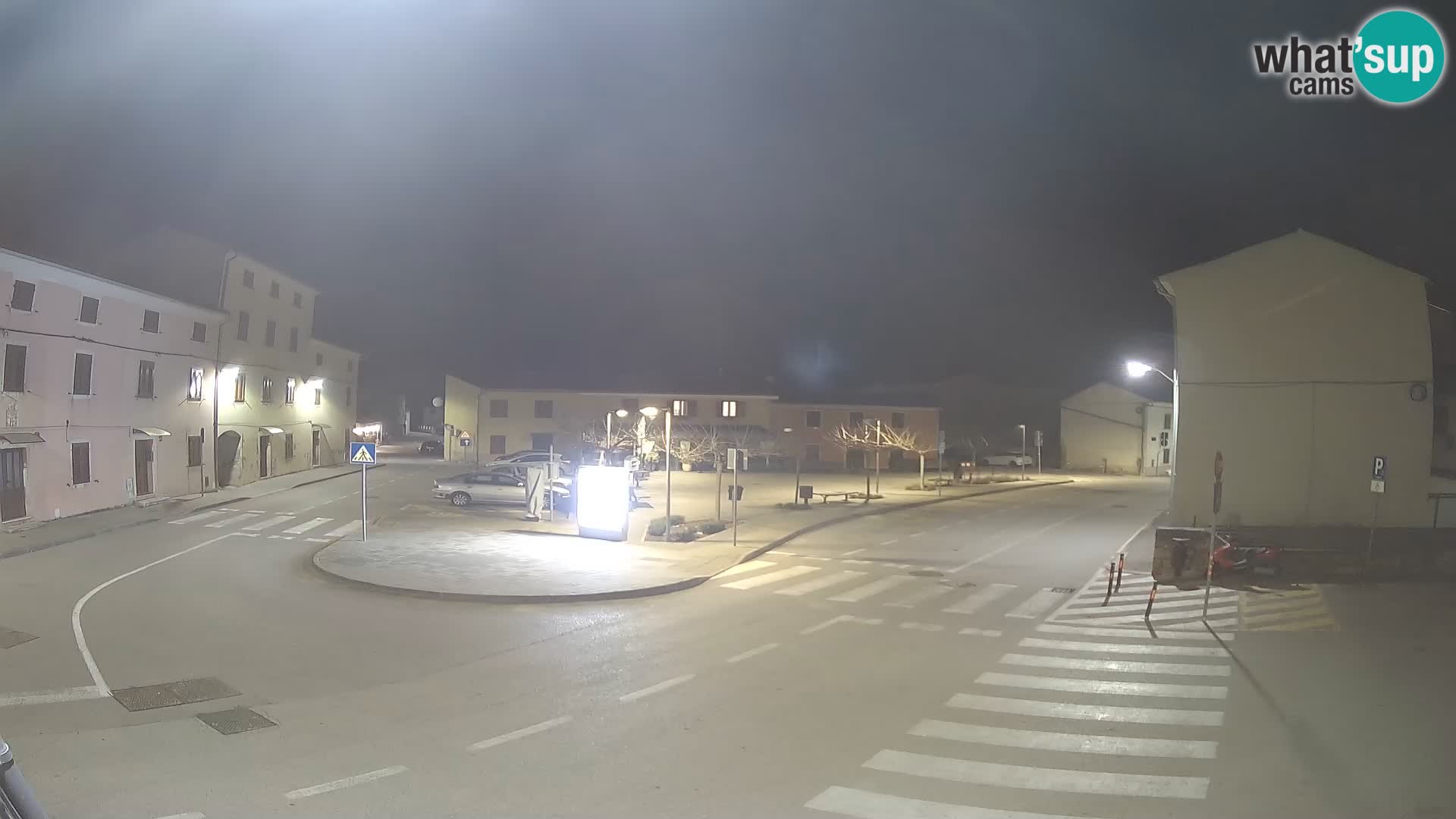 Bale, webcam de la place La Musa – Istrie – Croatie