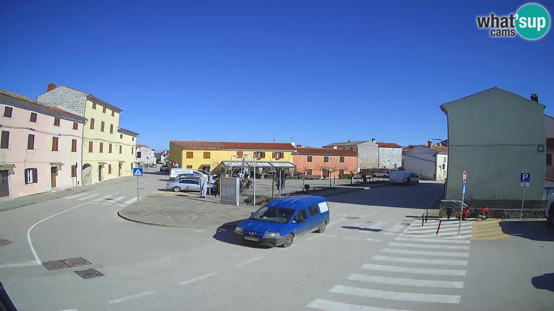 Bale Trg La Musa webcam – Istria – Croatia