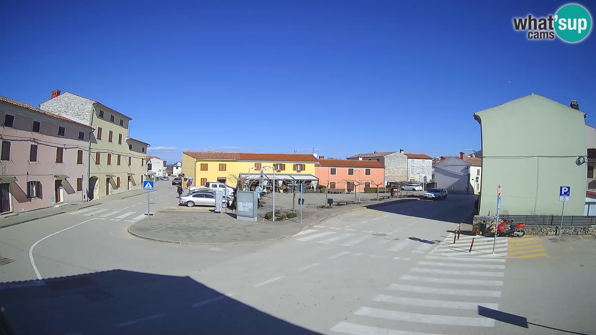 Bale Trg La Musa webcam – Istria – Croatia